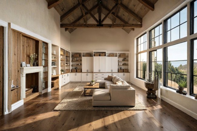 Designing Efficient Storage Solutions in Barndo Floor Plans
