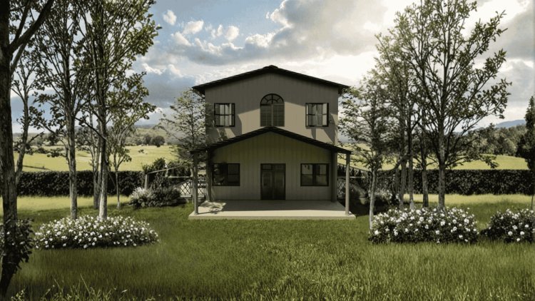 The Darren Barndo - 5 Bedroom Modern Barn Home Plan(3,217.75 Sq. Ft.)