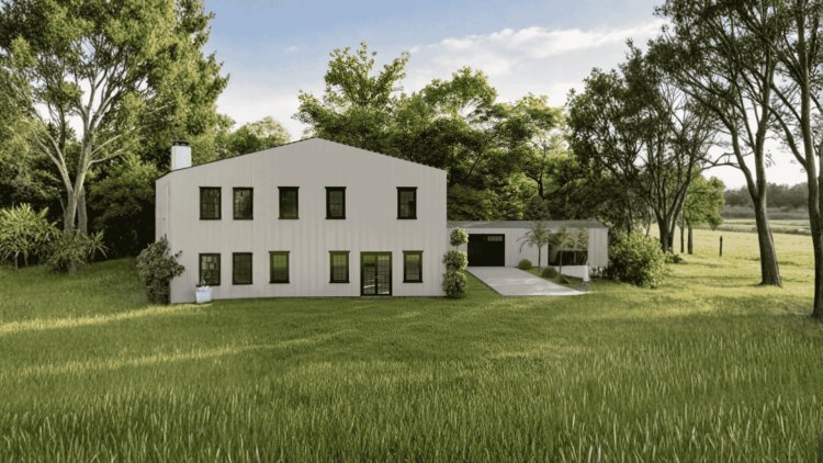 The Chris Summit Barndo - 4 Bedroom Modern Barn Home Plan (3,214.47 sq. ft.)