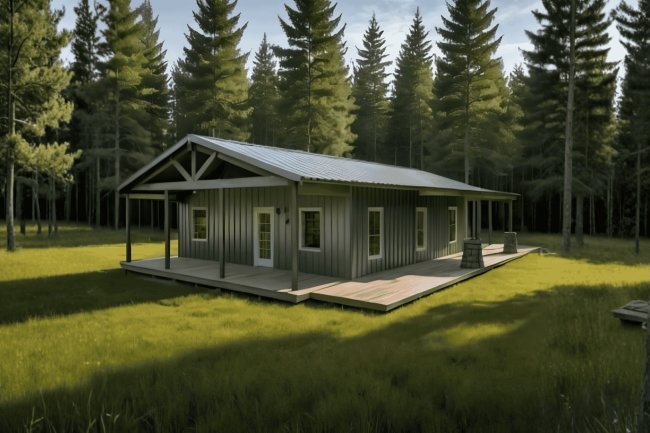 The Pam and Troy Barndo a 2-Bedroom Modern Barn Home Plan — 1,348 Sq. Ft. of Efficient Single-Story Living