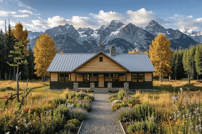 The Freedom Barndo – 9 Bedrooms Modern Barn Home Plan (20,000 sq. ft.)