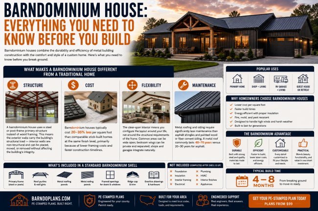 Barndominium House: Everything You Need to Know Before You Build