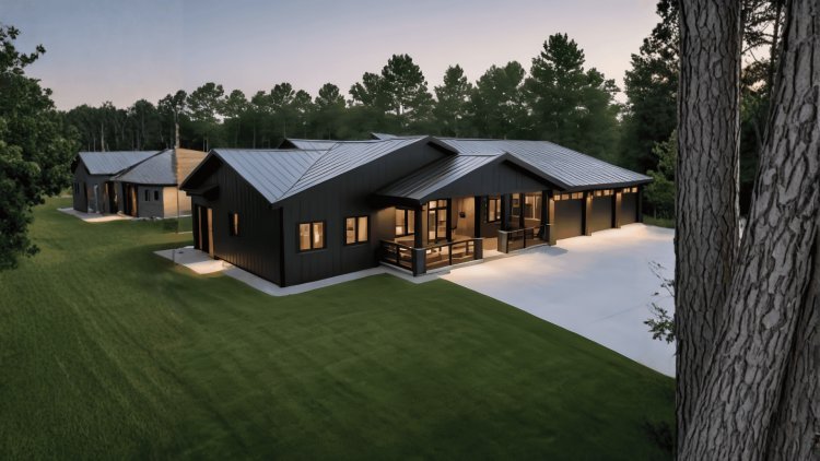 The Cloverdale Ranch Barndo - 3 Bedroom Modern Barn Home Plan(2,703.95 sq. ft.)
