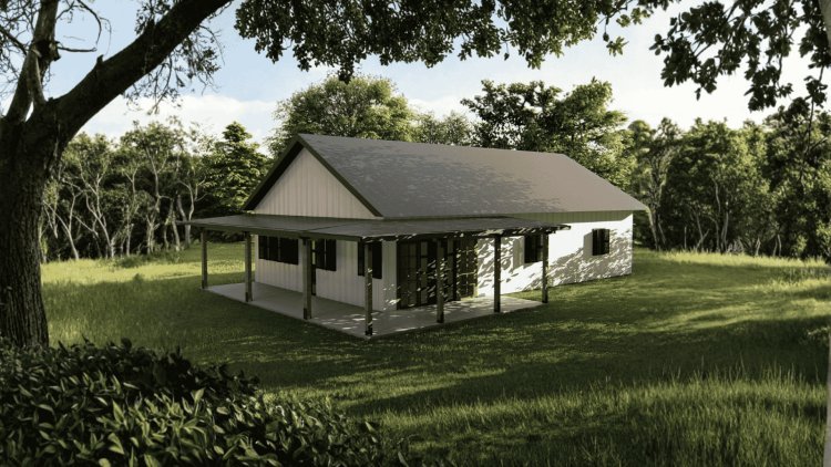The Barn House – 3 Bedroom Modern Barn Home Plan(2,478.87 sq. ft.)