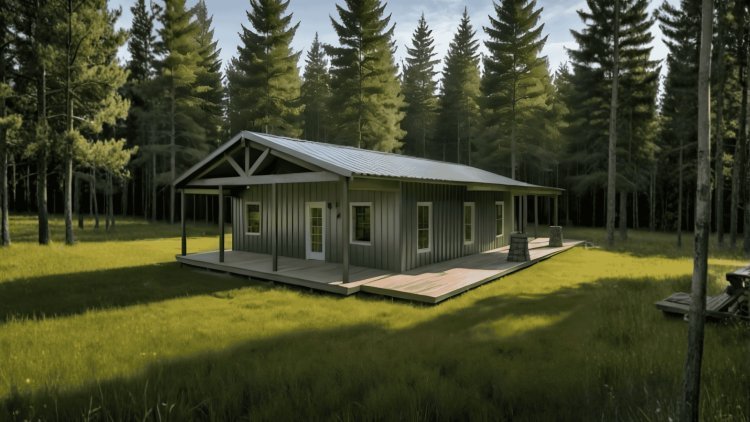 The Pam and Troy Barndo a 2-Bedroom Modern Barn Home Plan — 1,348 Sq. Ft. of Efficient Single-Story Living