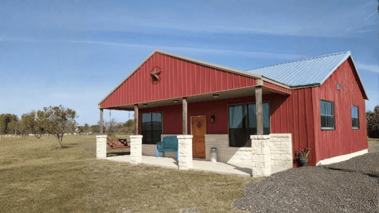 The James and Johnson Barndo - 2 Bedroom Modern Barn Home Plan(1,159 sq. ft.)