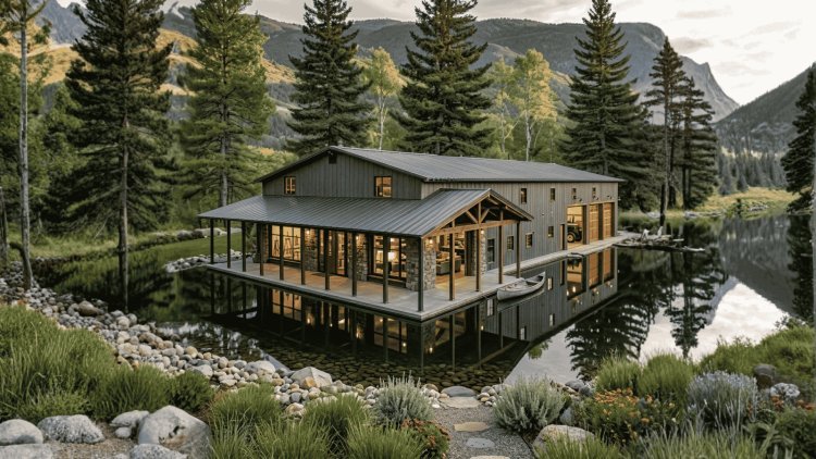 The Devin Mahoney Barndo – 5 Bedroom Modern Barn Home Plan(2,242 sq. ft.)
