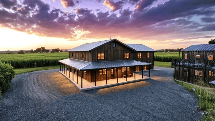 The Oscar Barndo – 3 Bedroom Modern Barn Home Plan(1,534.98 sq. ft.)