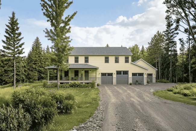The Ms Q Barndo – 4 Bedroom Modern Barn Home Plan (9,660 SQ. FT.)