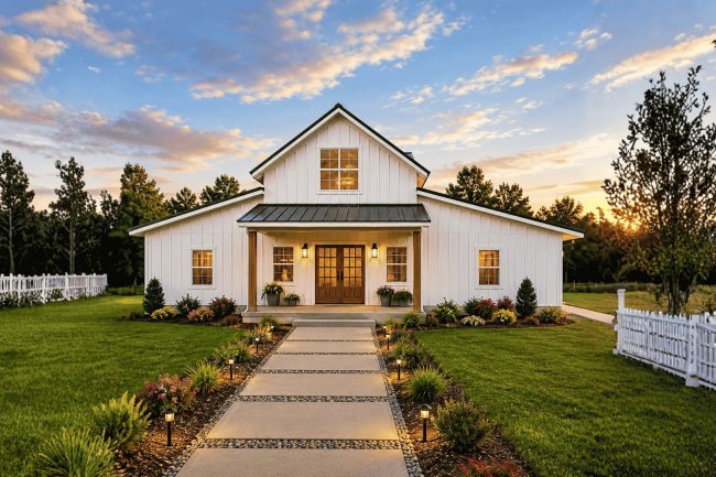 The LittleDove Barndo – 2 Bedroom Modern Barn Home Plan (2,063 sq. ft.)