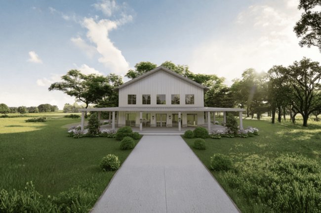 The Farmhouse Barndo – 4 Bedroom Modern Barn Home Plan (3,922 sq. ft.)