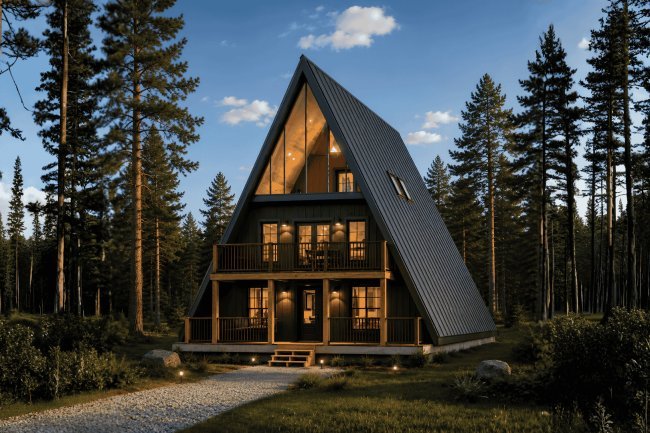 The Jakie Barndo – 2 Bedroom Modern Barn Home Plan(1,310 SQ. FT)