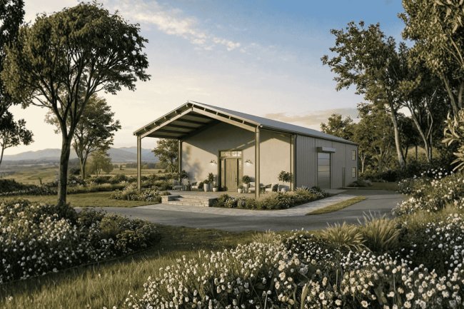 The Darrell Deptawa Barndo – 1 Bedroom Modern Barn Home Plan (3,330 sq. ft.)
