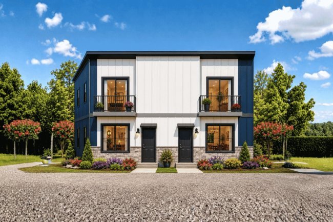 The Deor Barndo – 4 Bedroom Modern Barn Home Plan (1,792 sq. ft.)