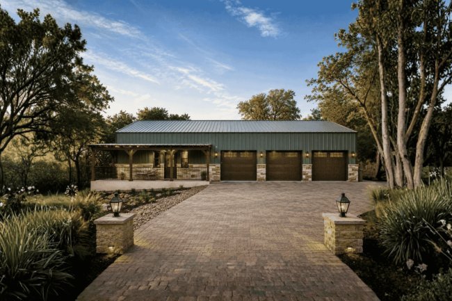 The Travis Gentry Barndo – 2 Bedroom Modern Barn Home Plan (3,600 sq. ft.)