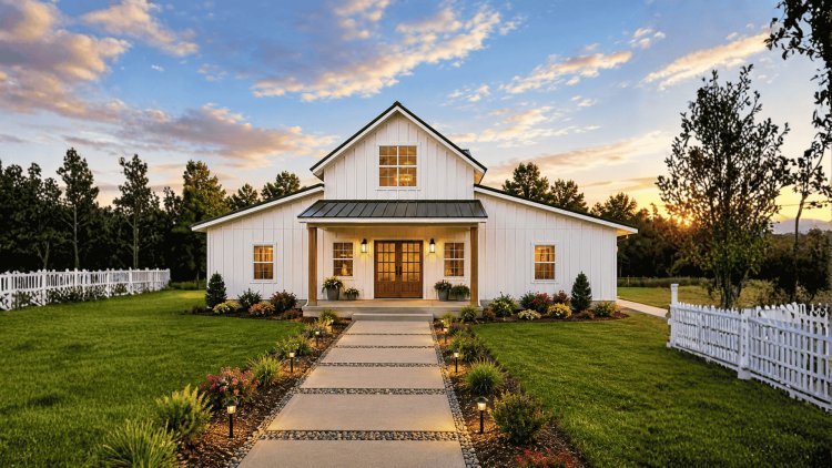 The LittleDove Barndo – 2 Bedroom Modern Barn Home Plan (2,063 sq. ft.)