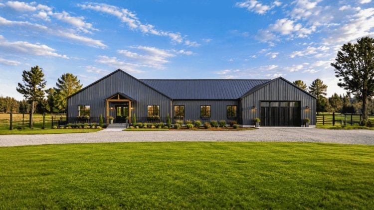 The Hidden Acres Barndo – 2 Bedroom Modern Barn Home Plan (3,782 sq. ft.)