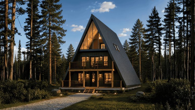 The Jakie Barndo – 2 Bedroom Modern Barn Home Plan(1,310 SQ. FT)