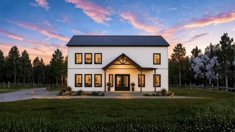 The Bailey Horner Barndo – 3 Bedroom Modern Barn Home Plan 5,680 Sq. Ft.