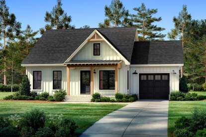 House Plan House Plan #29860 Front Elevation 