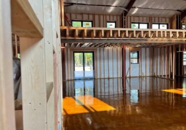 How to Stain Barndominium Concrete Floor and Save