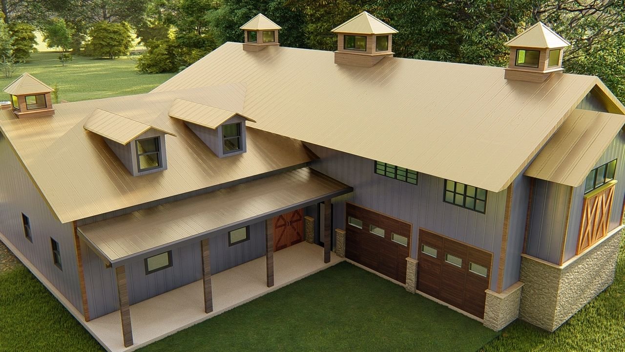 The Copper Barndominium Plan