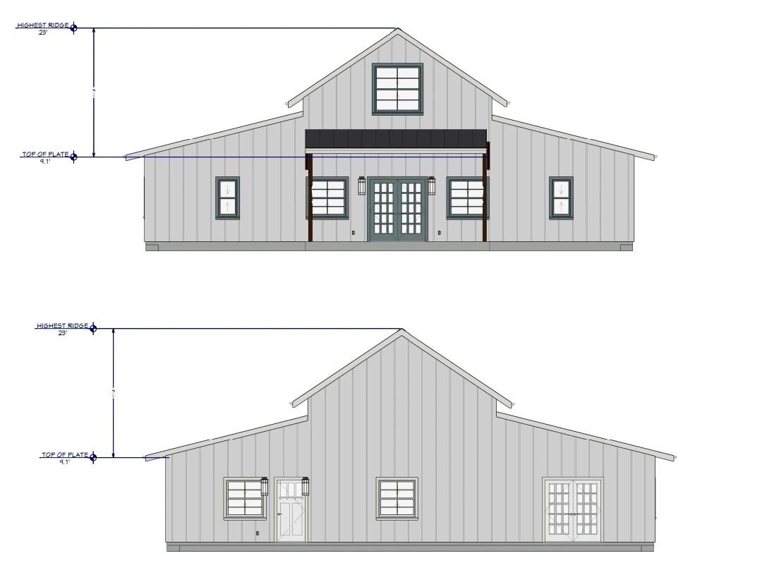 $99.00 Barndominium plans