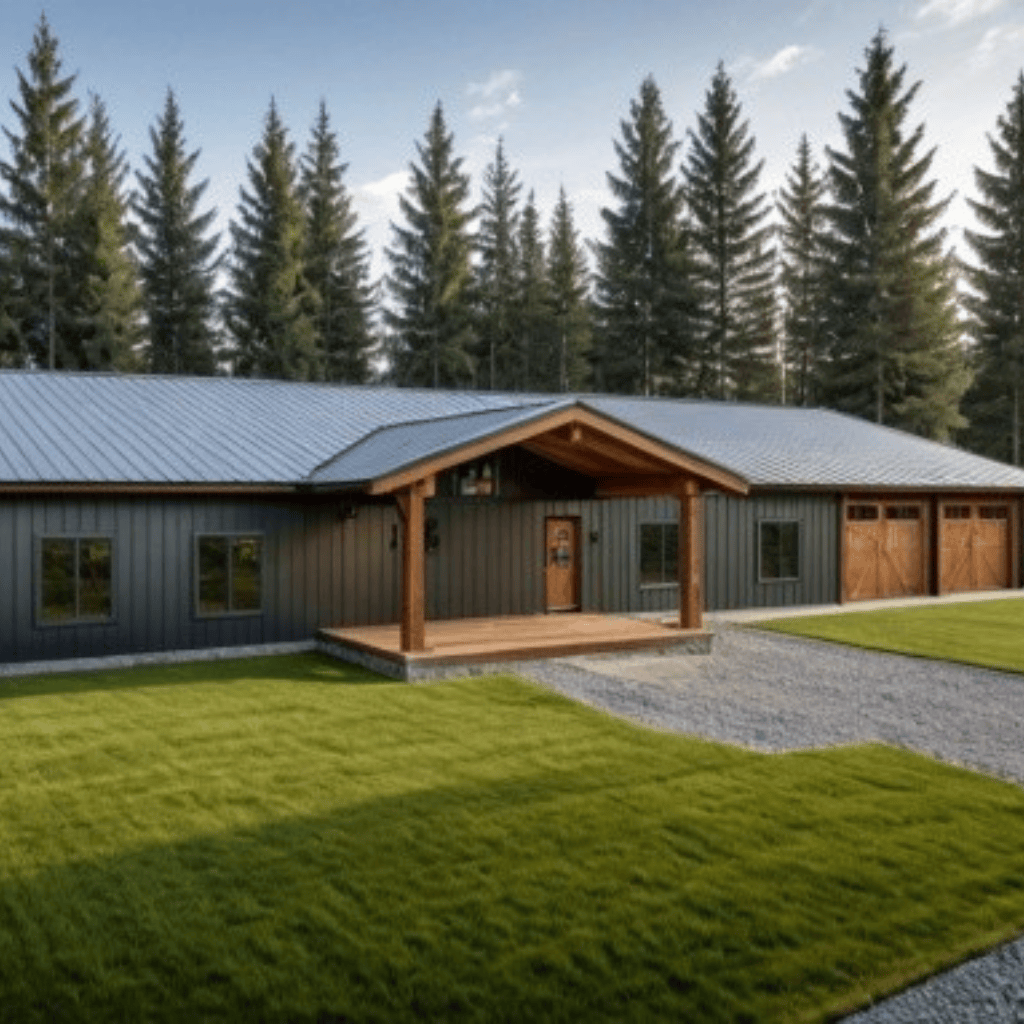 The Allison Barndo - 5 Bedroom Modern Barn Home Plan (4090 sq. ft.)