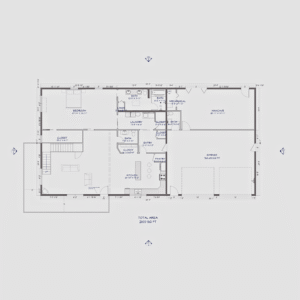 The Ashley Barndo – 3 Bedroom Modern Barn Home Plan (4,032.14 sq. ft.)