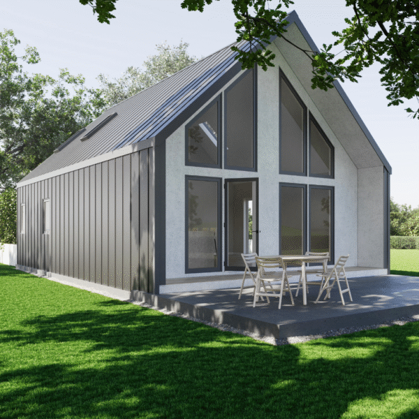 The Anita Barndo – 4 Bedroom Modern Barn Home Plan (1500 sq. ft.)