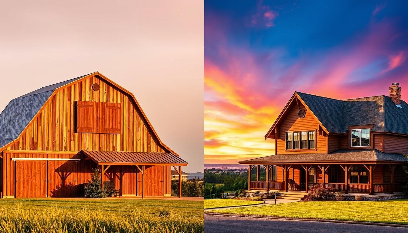 Barndominium vs House