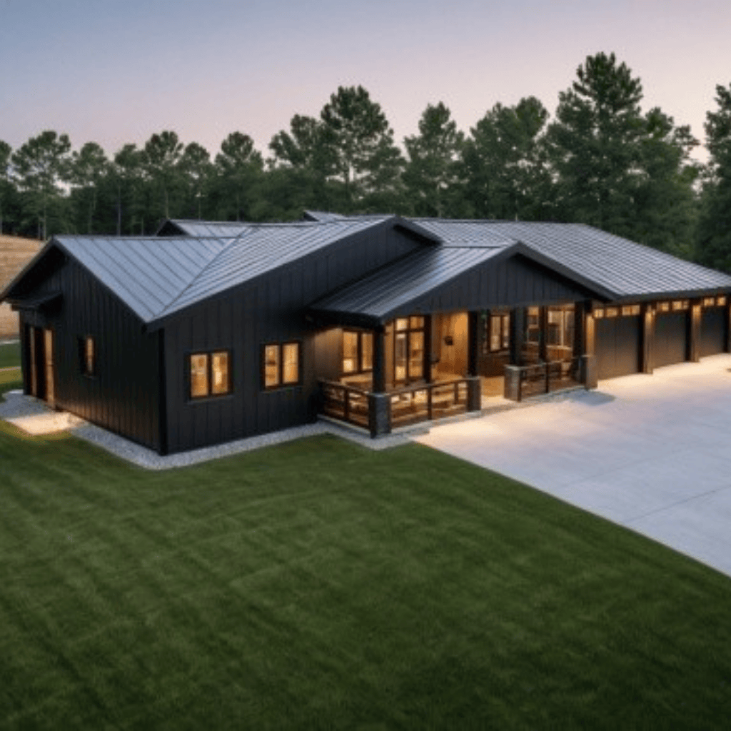 The Cloverdale Ranch Barndo - 3 Bedroom Modern Barn Home Plan (2703.95 sq.ft.)