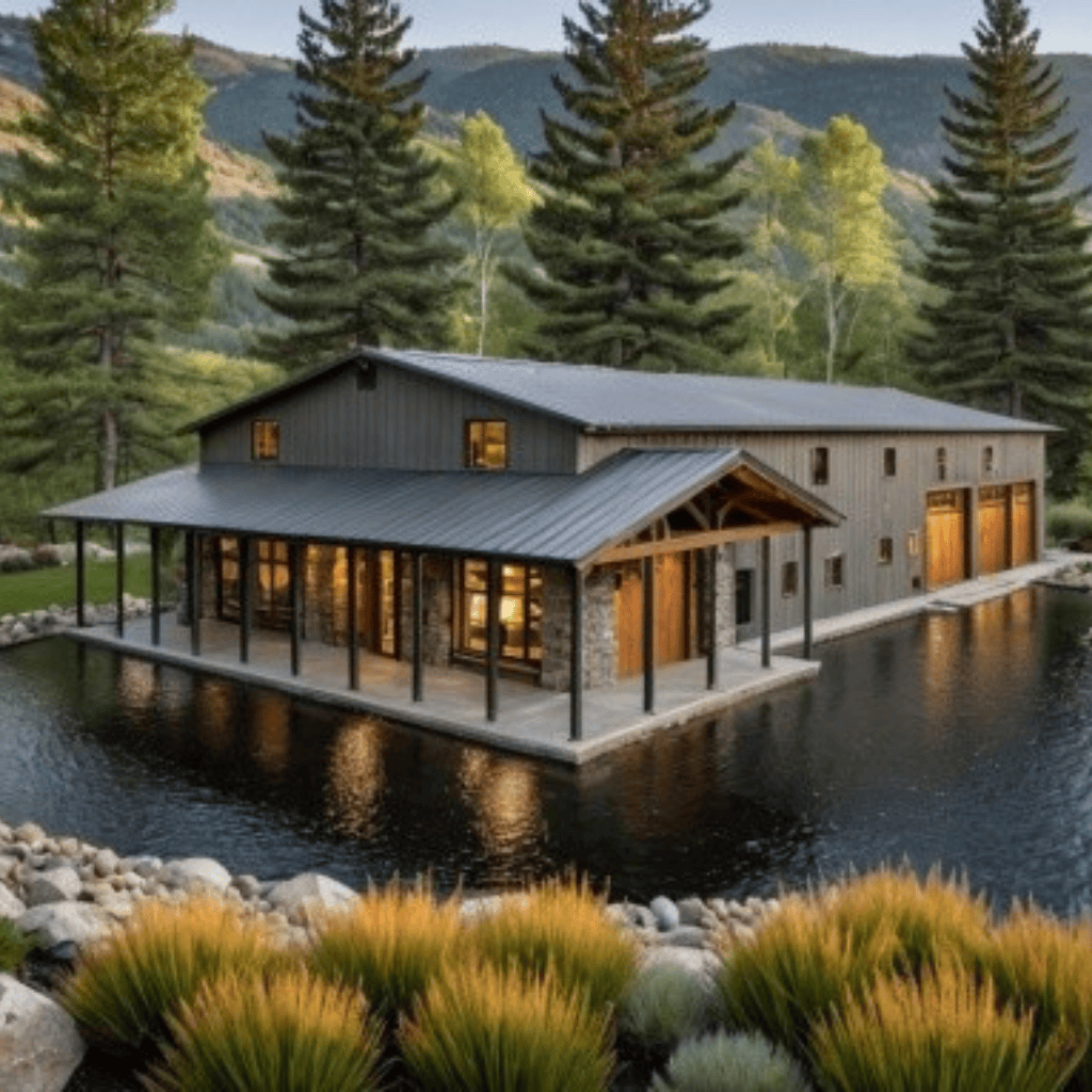 The Devin Mahoney Barndo - 5 Bedroom Modern Barn Home Plan (2242 sq.ft.)