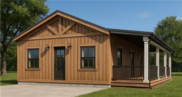 The Pam and Troy Barndo – 2 Bedroom Modern Barn Home Plan (1,348 sq. ft.) - Image 2