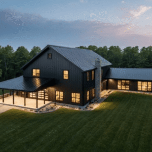 The Chrish Summit Barndo - 4 Bedroom Modern Barn Home Plan (3214.47 sq.ft.)