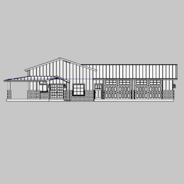 The 1776 Barndo - 1 Bedroom Modern Barn Home Plan (1629.98 sq. ft.) - Image 3
