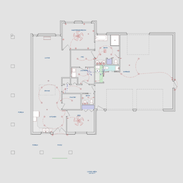 The 1776 Barndo - 1 Bedroom Modern Barn Home Plan (1629.98 sq. ft.) - Image 4