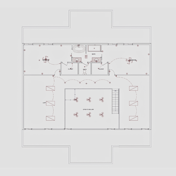 The Chris Apex Barndo - 4 Bedroom Modern Barn Home Plan (3144.25 sq.ft.) - Image 5