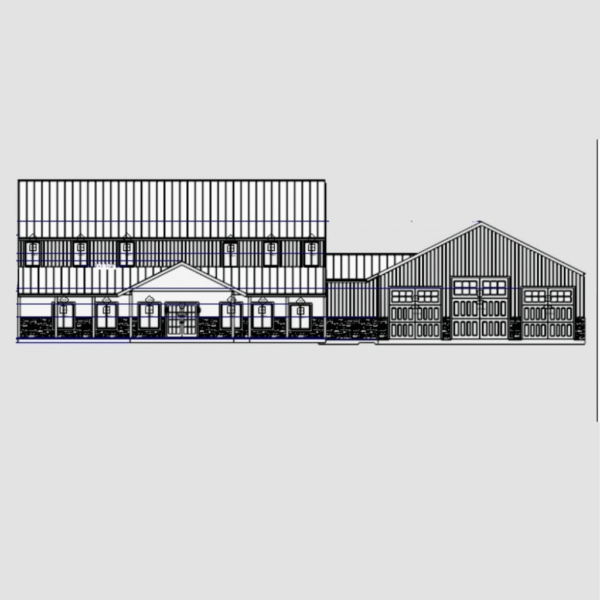 The Chris Apex Barndo - 4 Bedroom Modern Barn Home Plan (3144.25 sq.ft.) - Image 3