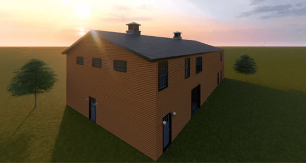 The Ashley Barndo – 3 Bedroom Modern Barn Home Plan (4,032.14 sq. ft.) - Image 2