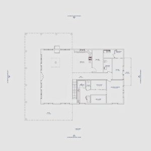 The Barn House - 3 Bedroom Modern Barn Home Plan (2478.87 sq.ft.)