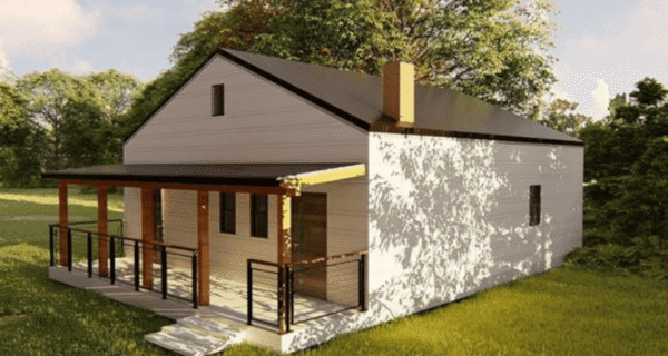 The Becky and Bob Barndo – 1-Bedroom Modern Barn Home Plan (1,000 sq. ft.) - Image 2