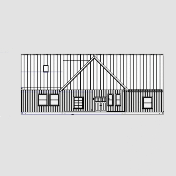 The Chelsea Barndo – 3 Bedrooms Modern Barn Home Plan (2332.125 sq.ft.) - Image 2