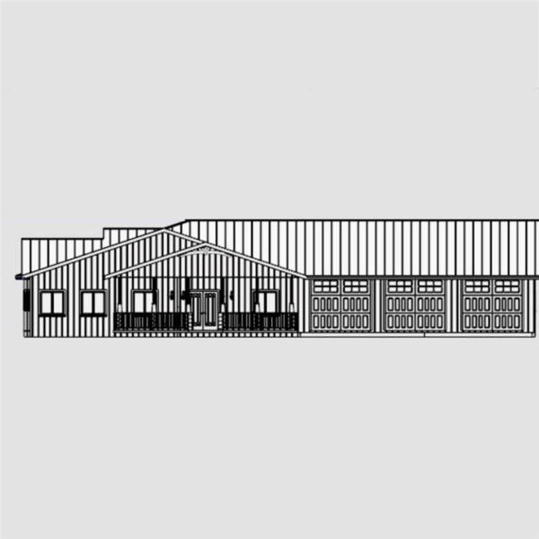 The Cloverdale Ranch Barndo - 3 Bedroom Modern Barn Home Plan (2703.95 sq.ft.) - Image 3