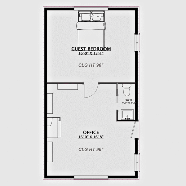 The Kathy Barndo – 3 Bedroom Modern Barn Home Plan (XXXX sq. ft.) - Image 5