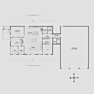 The MS Q Barndo – 3 Bedroom Modern Barn Home Plan ( XXXX sq. ft.)