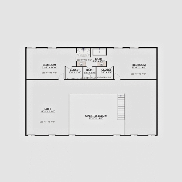 The MS Q Barndo – 3 Bedroom Modern Barn Home Plan ( XXXX sq. ft.) - Image 5