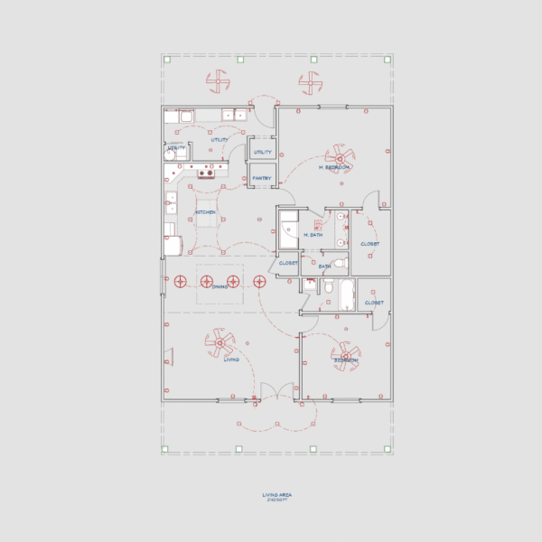 The Pam Barndo – 2-Bedroom Modern Barn Home Plan (1,142.25 sq. ft.) - Image 15