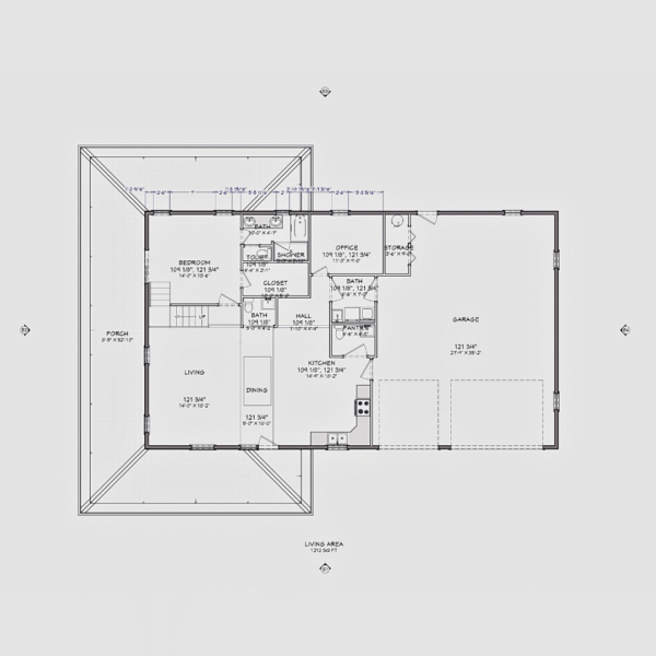 The Ricky Kocurek Barndo – 4-Bedroom Modern Barn Home Plan (2,843 sq. ft.) - Image 8