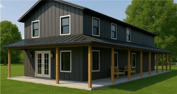 The Ricky Kocurek Barndo – 4-Bedroom Modern Barn Home Plan (2,843 sq. ft.) - Image 3